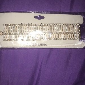 Gold Diamond Choker
